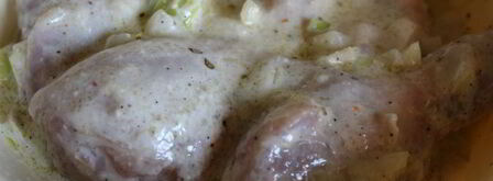 кефирный маринад для курицы. Шаг 6