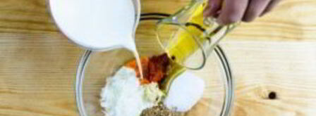 маринад для курицы на решетке. Шаг 3