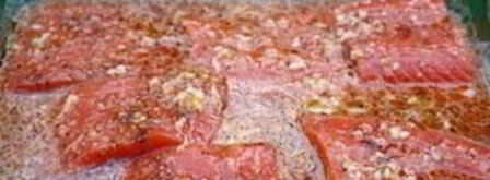 маринад для рыбы на гриле. Шаг 5