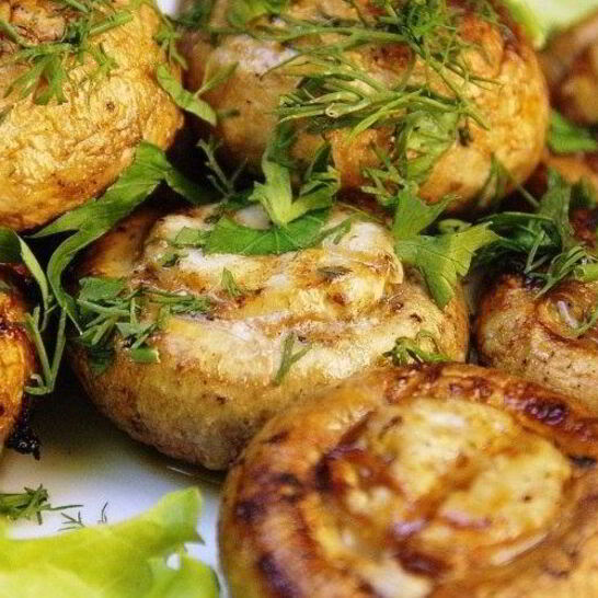 Рецепт маринада для шампиньонов на мангале