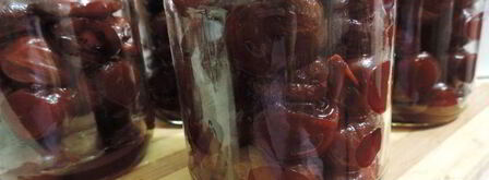 маринованные сливы в сухом маринаде. Шаг 6