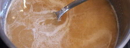 соленый карамельный соус. Шаг 4