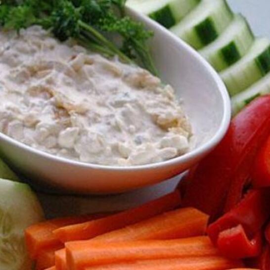 Рецепт соуса из голубого сыра и шалота