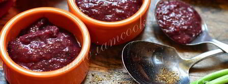 соус из слив на зиму. Шаг 10