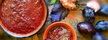 соус из слив на зиму. Шаг 11