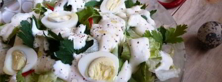 соус из творога для зеленых салатов. Шаг 9