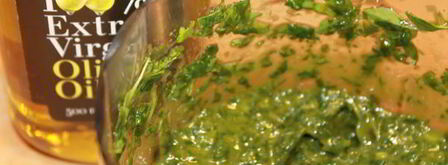 чесночно-базиликовый песто. Шаг 5