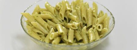 паста с соусом песто. Шаг 3