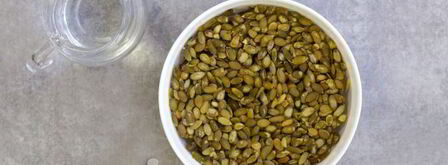 песто из тыквенных семечек. Шаг 5