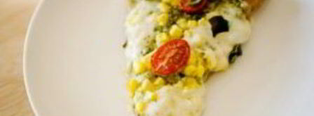 пицца с соусом песто. Шаг 7