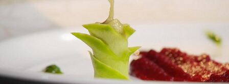 сибас, запеченный с соусом песто. Шаг 9