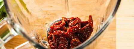 соус песто россо. Шаг 3