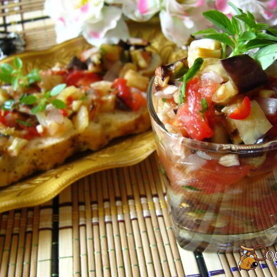 Рецепт баклажанной сальсы