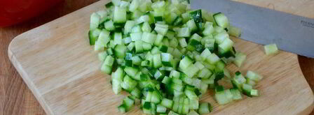 израильский cалат сальса. Шаг 3