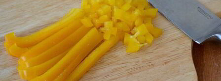 израильский cалат сальса. Шаг 4