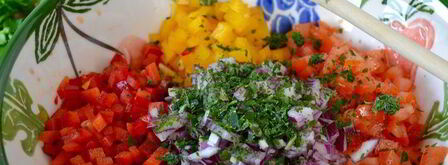 израильский cалат сальса. Шаг 6