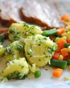 Картофель сальса