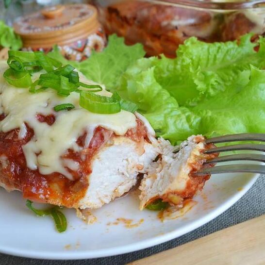 Рецепт курицы с соусом сальса