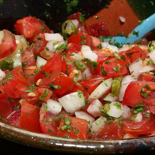 Рецепт мексиканской сальсы пико-де-гайо