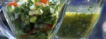 острая зеленая сальса. Шаг 7