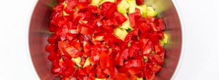 сальса из авокадо с помидорами. Шаг 5