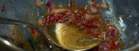 сальса из манго с карри. Шаг 3