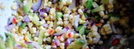 сальса из свежей кукурузы и авокадо. Шаг 10