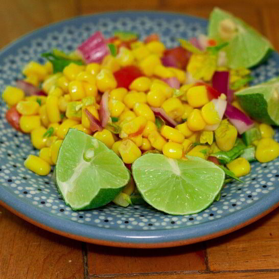 Рецепт сальсы с кукурузой