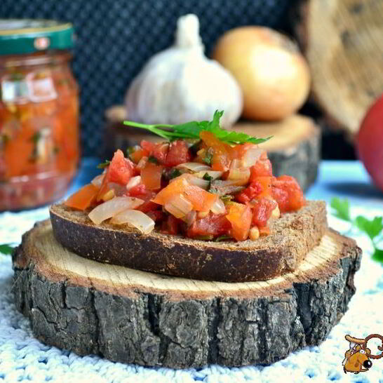 Рецепт соуса сальса из томатов на зиму