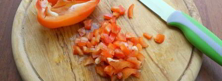 соус сальса из томатов на зиму. Шаг 3