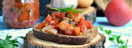 соус сальса из томатов на зиму. Шаг 8