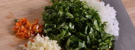 соус сальса из томатов. Шаг 7