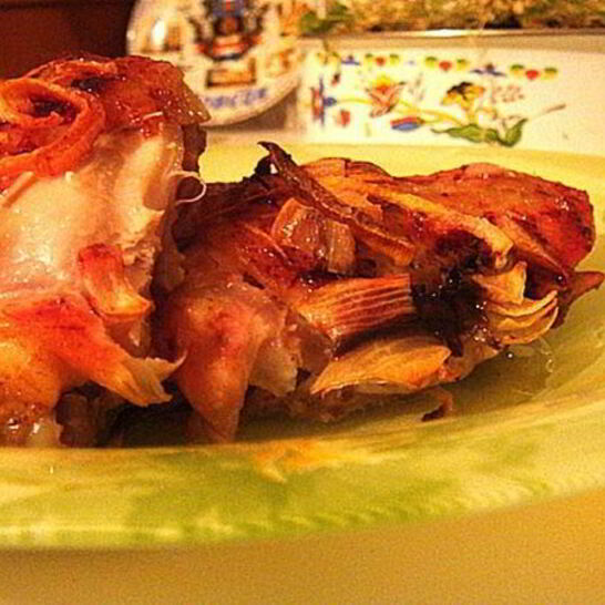 Рецепт курицы в гранатовом соусе