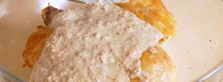 сациви — курица в ореховом соусе. Шаг 8