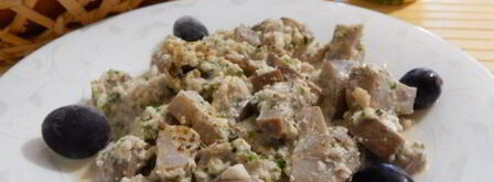 сациви с грибами. Шаг 13