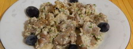 сациви с грибами. Шаг 14