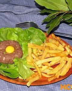 Французский тартар из конины