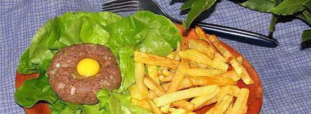 французский тартар из конины. Шаг 5