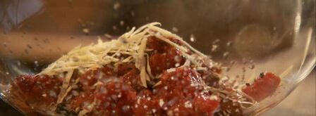 тартар из говядины с трюфельным маслом. Шаг 3