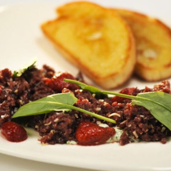 Рецепт тартара из говяжьего сердца