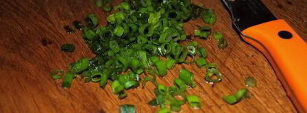 тартар из лосося c салатом рукола-помидоры. Шаг 5