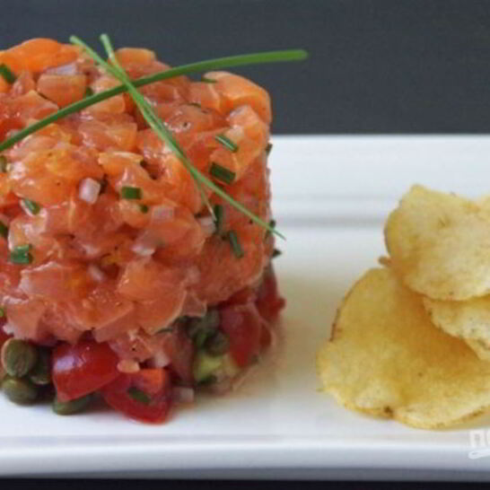 Рецепт тартара из семги