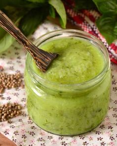 Соус Ткемали из зеленой сливы для шашлыка