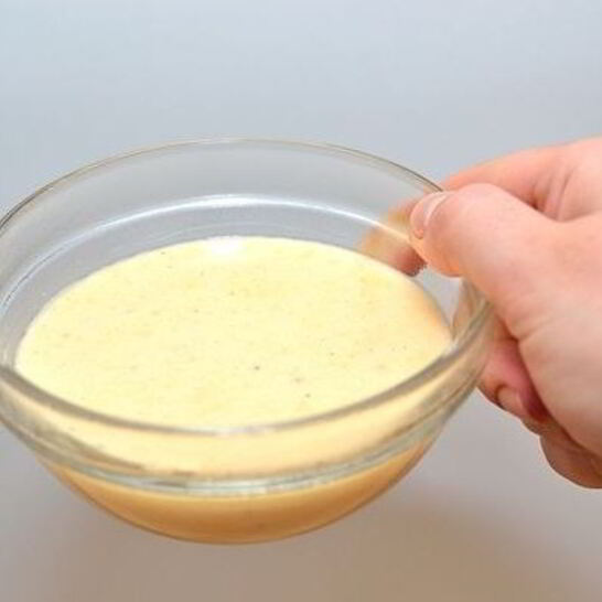 Рецепт молочно-сырного соус