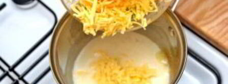 сырный соус для чипсов начос. Шаг 3