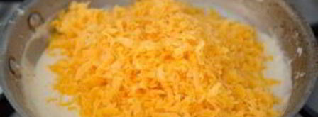 сырный соус к начос. Шаг 5