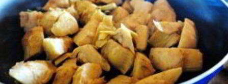 сырный соус с артишоками и шпинатом. Шаг 5