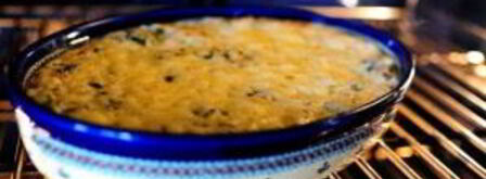 сырный соус с артишоками и шпинатом. Шаг 9