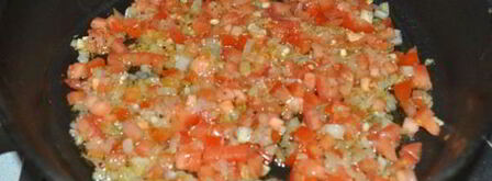 сырный соус с фаршем к пасте. Шаг 4