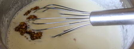 сырный соус с горчицей. Шаг 7